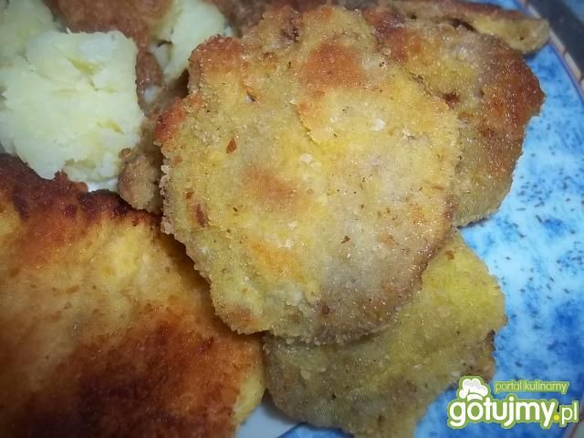 Panierowane czosnkowe boczniaki Panierowane czosnkowe boczniaki