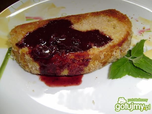 Panierowane grzanki z chleba Panierowane grzanki z chleba