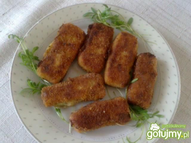 Panierowane paluszki ziemniaczane Panierowane paluszki ziemniaczane