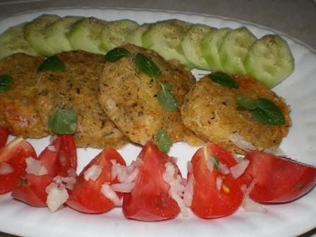 Panierowane pomidory