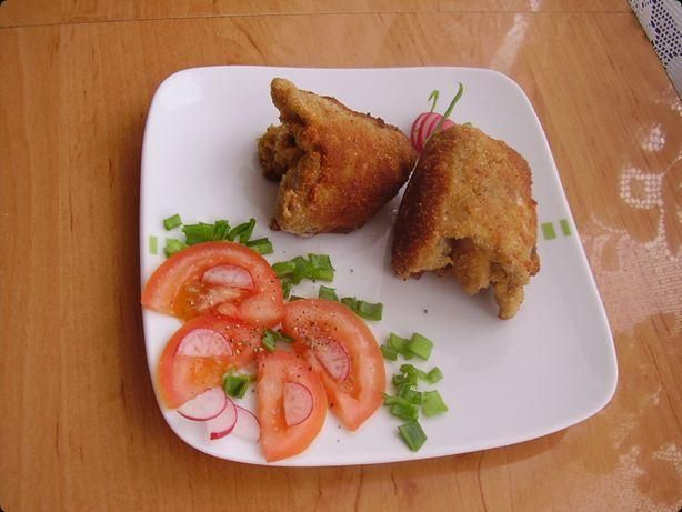 Panierowane skrzydełka o smaku gyrosa.