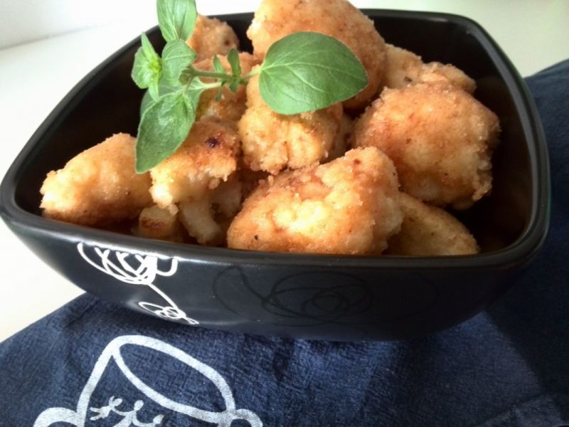 Panierowany kalafior 