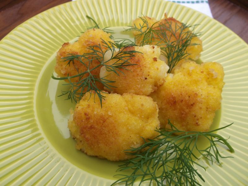 Panierowany kalafior Panierowany kalafior