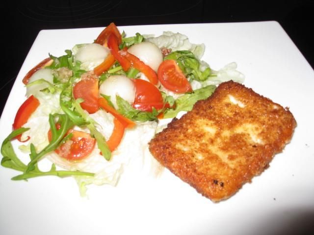 Panierowany ser mozzarella Panierowany ser mozzarella