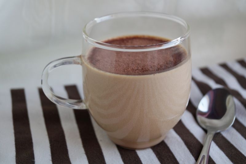 Panna cotta cappuccino