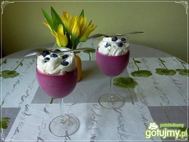 Panna cotta w kieliszku Panna cotta w kieliszku