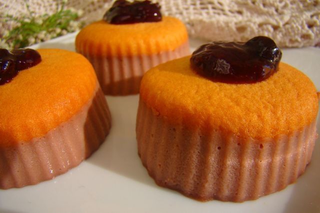 Panna Cotta z biszkoptem  Panna Cotta z biszkoptem