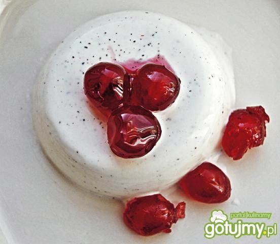 Panna cotta z wanilią