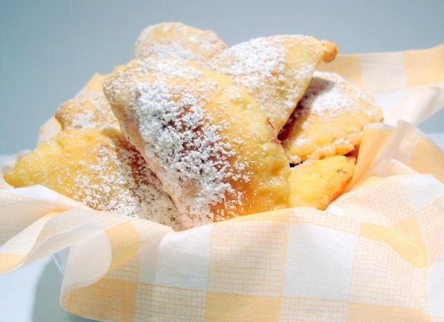 Panzarotti dolci. Panzarotti dolci.