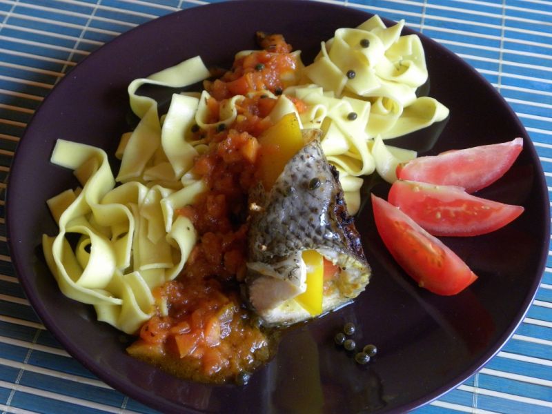 Papaja w tilapii Papaja w tilapii