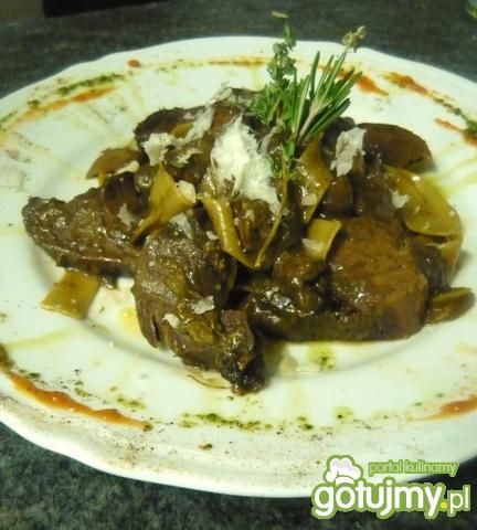 Pappardelle z baraniną i prawdziwkami Pappardelle z baraniną i prawdziwkami