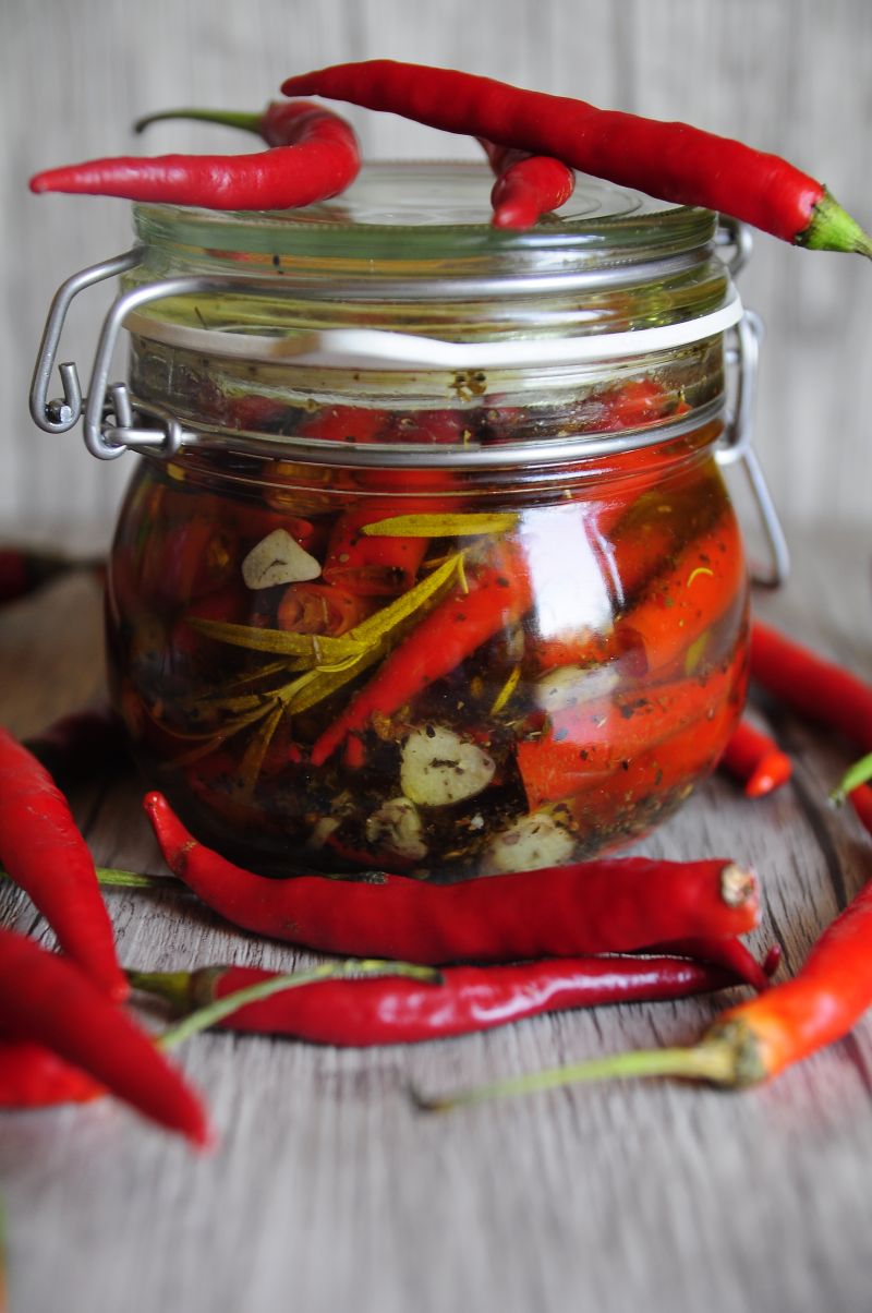 Papryczki chilli w oleju