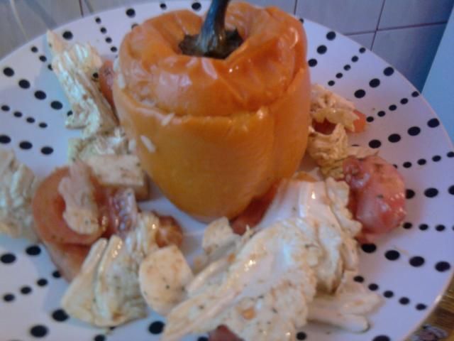 Papryczki faszerowane zwierzaczkami 