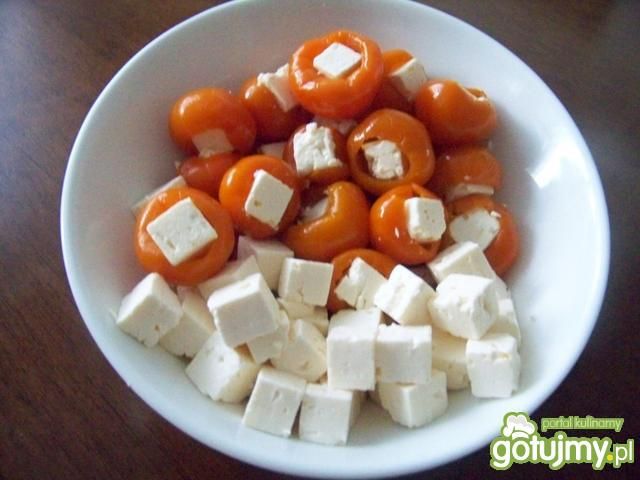 papryczki nadziewane fetą papryczki nadziewane fetą