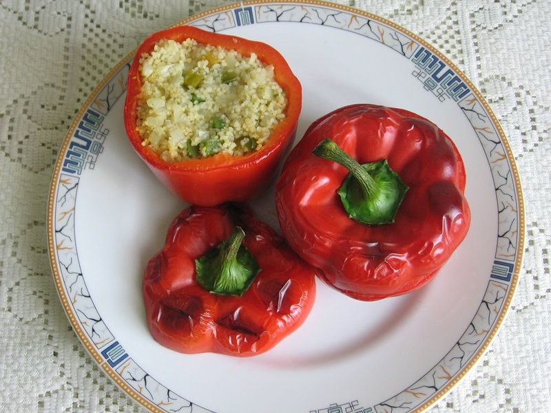 Papryka faszerowana kuskusem