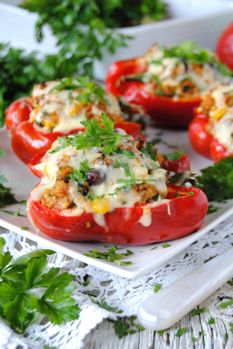 Papryka faszerowana po meksykańsku Papryka faszerowana po meksykańsku