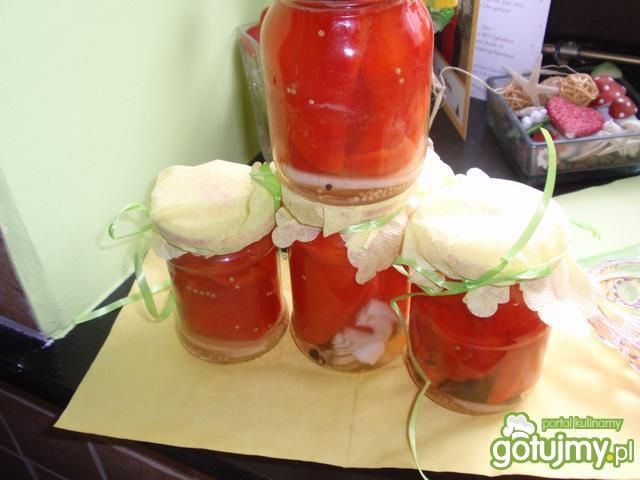 Papryka konserwowa  według Gosi Papryka konserwowa  według Gosi