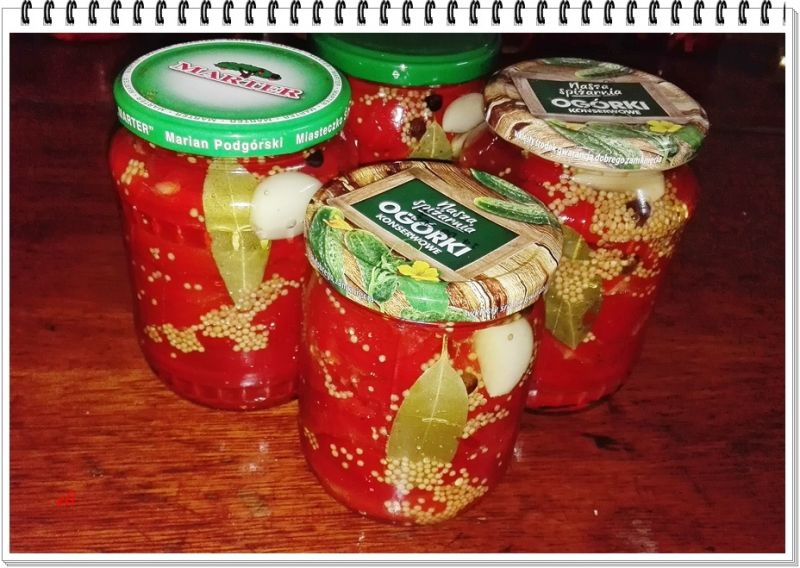 Papryka pieczona Eli na zimę Papryka pieczona Eli na zimę