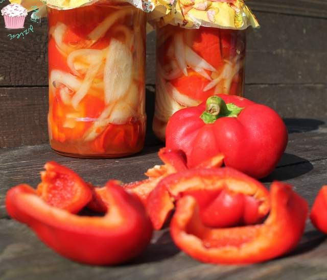 Papryka w słodkim occie Papryka w słodkim occie