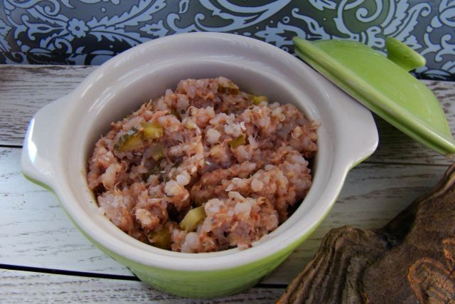 Paprykarz tuńczykowy z kaszą 