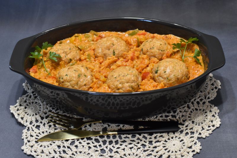 Paprykarz węgierski z pulpetami