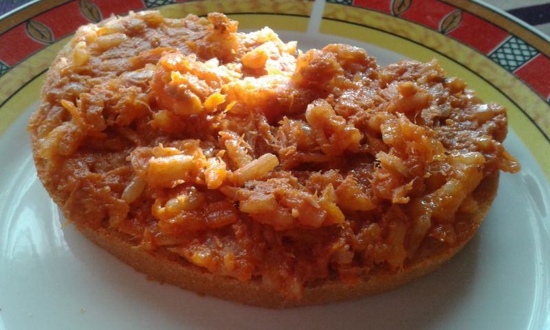 Paprykarz z łososiem Paprykarz z łososiem