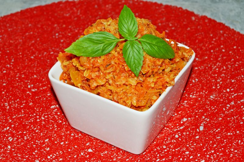 Paprykarz z makreli z żółtą papryką