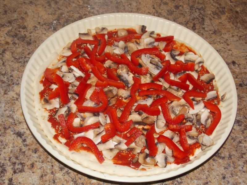 Paprykowa pizza
