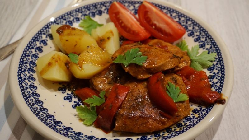 Paprykowe piersi z kurczaka Paprykowe piersi z kurczaka