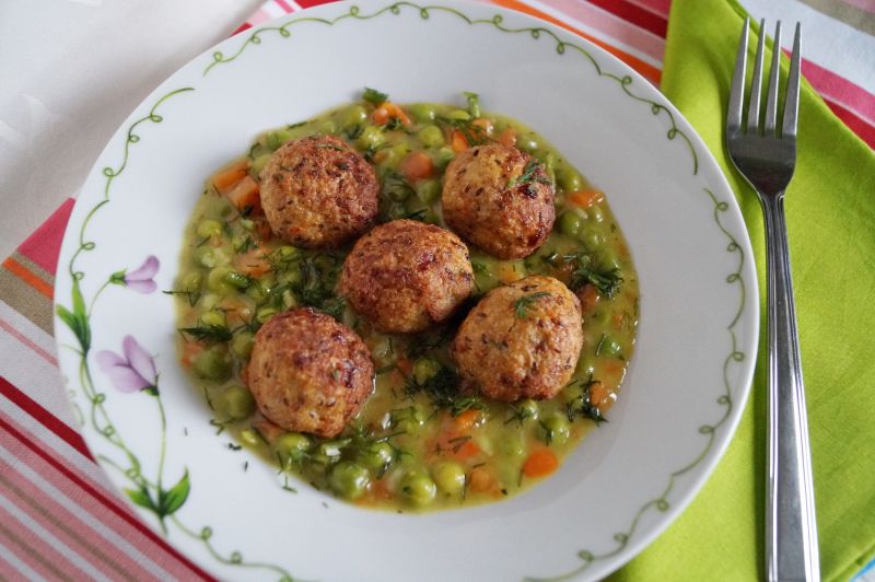 Paprykowe pulpeciki z błonnikiem