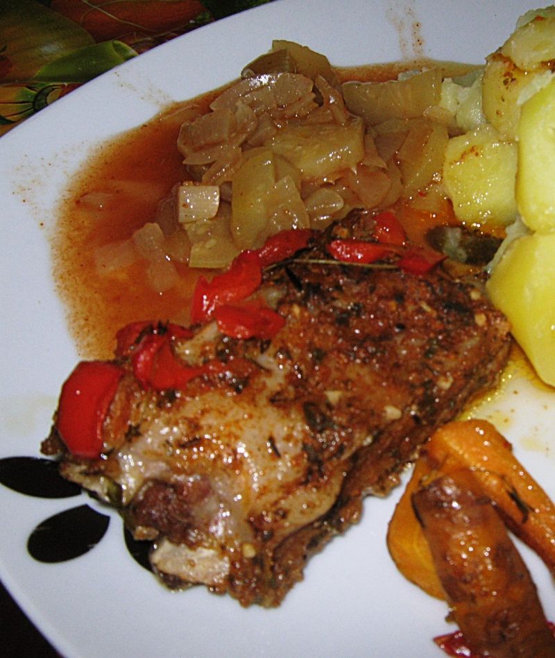 Paprykowo-tymiankowe żeberka