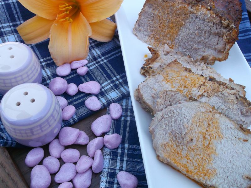 Paprykowy schab pieczony w rękawie Paprykowy schab pieczony w rękawie