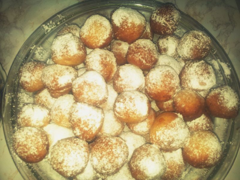 Pąpuszki wg. Irenki-mini pączki z białego sera