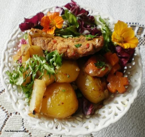 Para na medal ( sos sojowy i miód ):