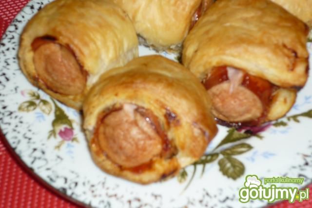 Paróweczki w cieście francuskim 2 Paróweczki w cieście francuskim 2