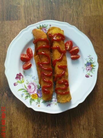 Parówka w naleśniku Parówka w naleśniku