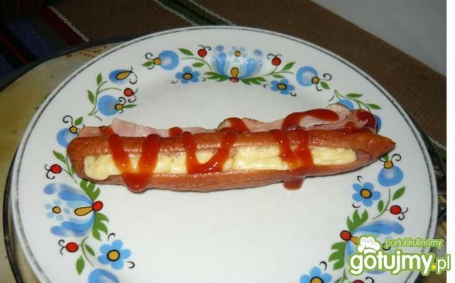 Parówki faszerowane