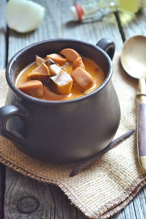 Parówki po węgiersku Parówki po węgiersku