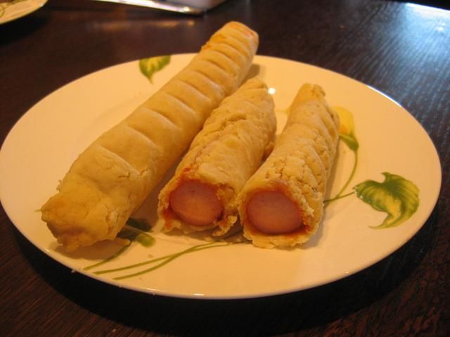 Parówki w cieście Parówki w cieście