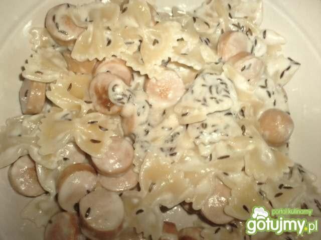 Parówki w sosie kminkowym