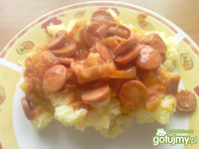 Parówki w sosie pomidorowym Parówki w sosie pomidorowym