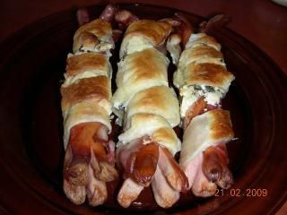 Parówki w szlafroczkach Parówki w szlafroczkach