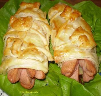 Parówki w szlafroczkach wg Babcigramolki