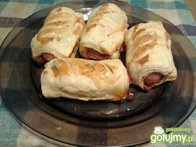 Parówki we francuskim  cieście Parówki we francuskim  cieście