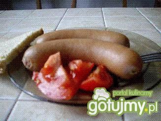 parówki z pomidorem