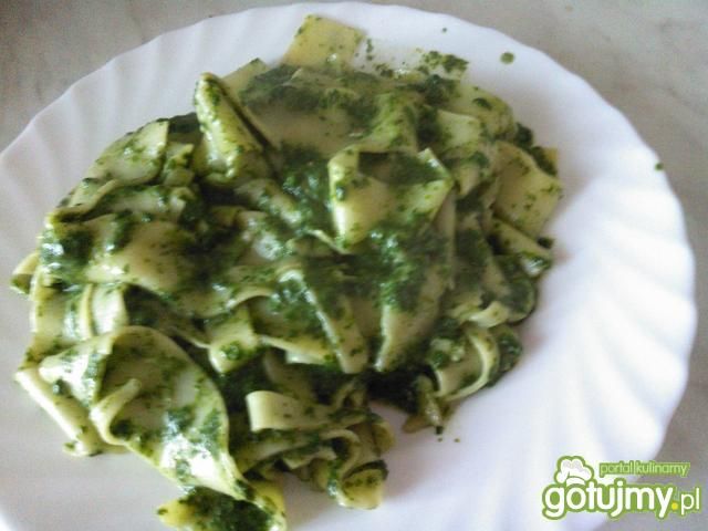 Parpadelle ze szpinakiem Parpadelle ze szpinakiem