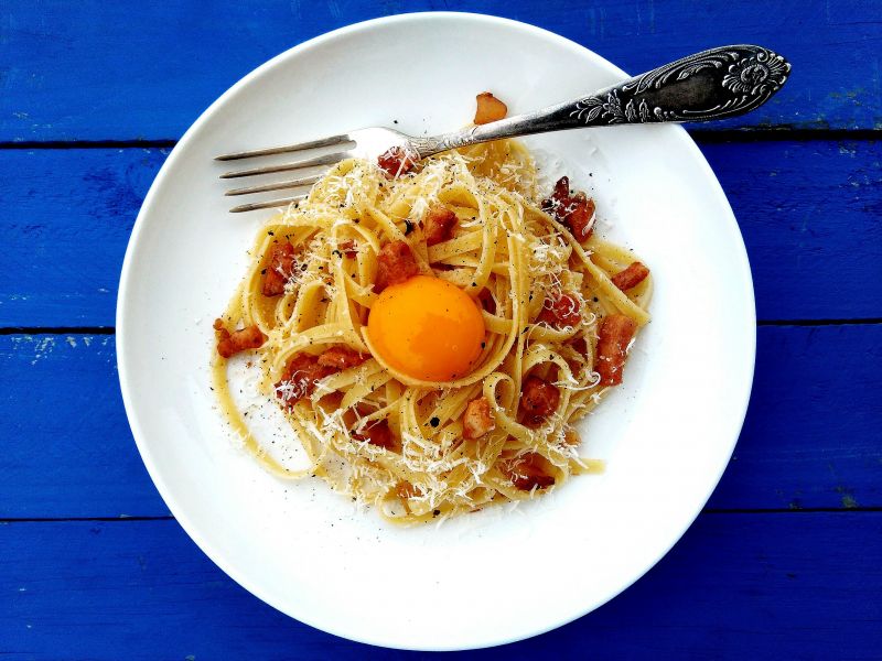 Pasta carbonara