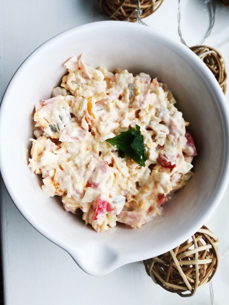 Pasta do kanapek z wedliną i warzywami Pasta do kanapek z wedliną i warzywami