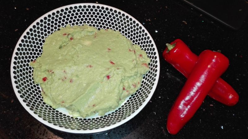 Pasta Guacamole