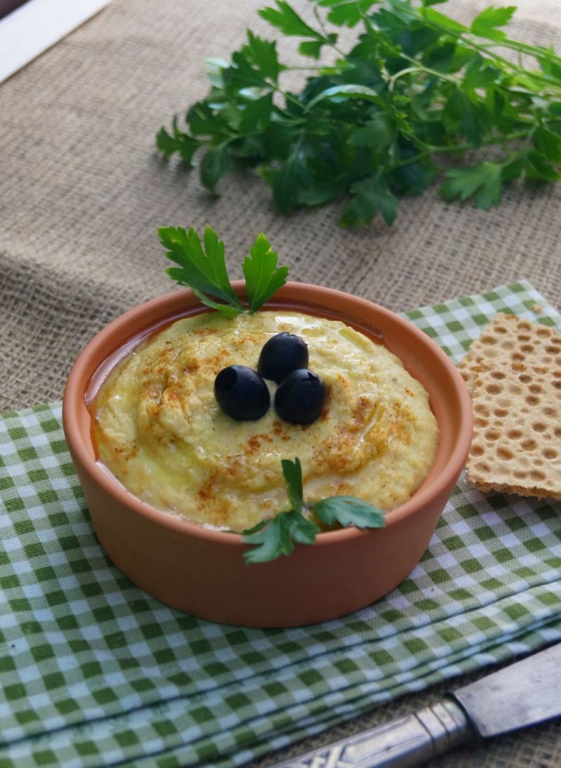 Pasta hummus z ciecierzycy Pasta hummus z ciecierzycy